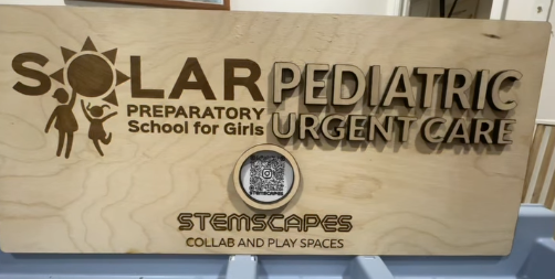 Solar Prep for Girls Learning Garden